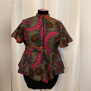 Stunning Peplum Top | Sz XL